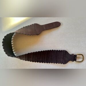 Anthropologie Brown Suede Belt (NEW!)